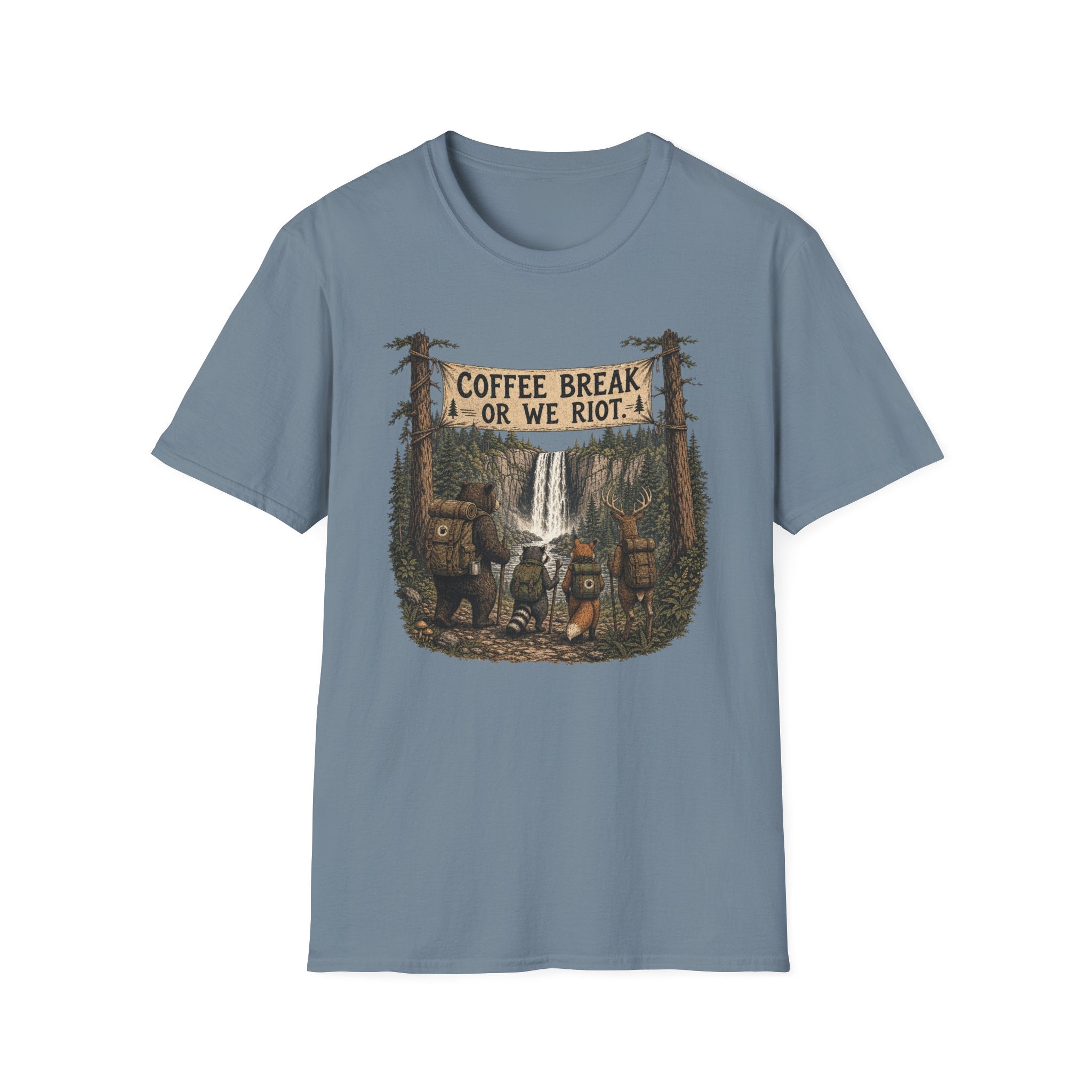 Coffee Break or We Riot T-Shirt