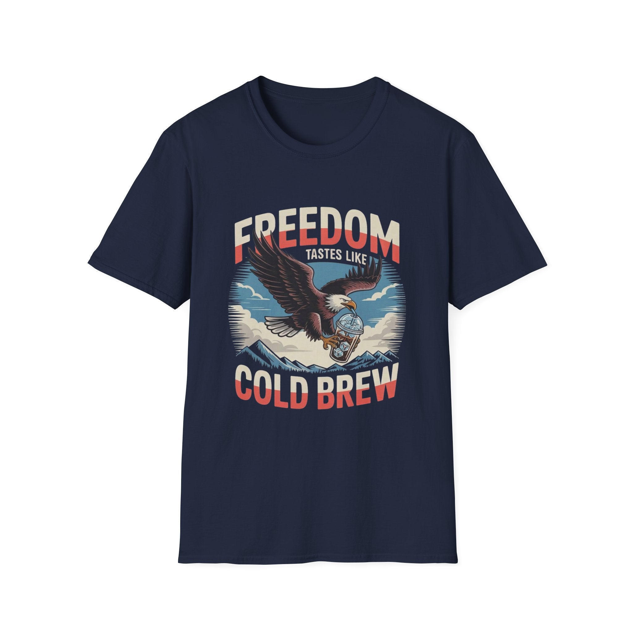 Freedom Tastes Like Cold Brew T-Shirt