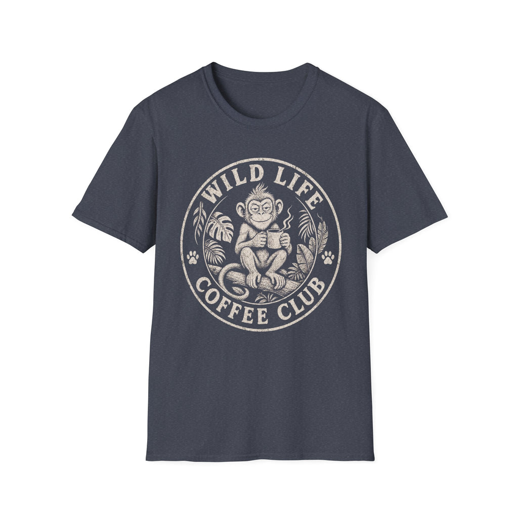 Wild Life Coffee Monkey T-Shirt
