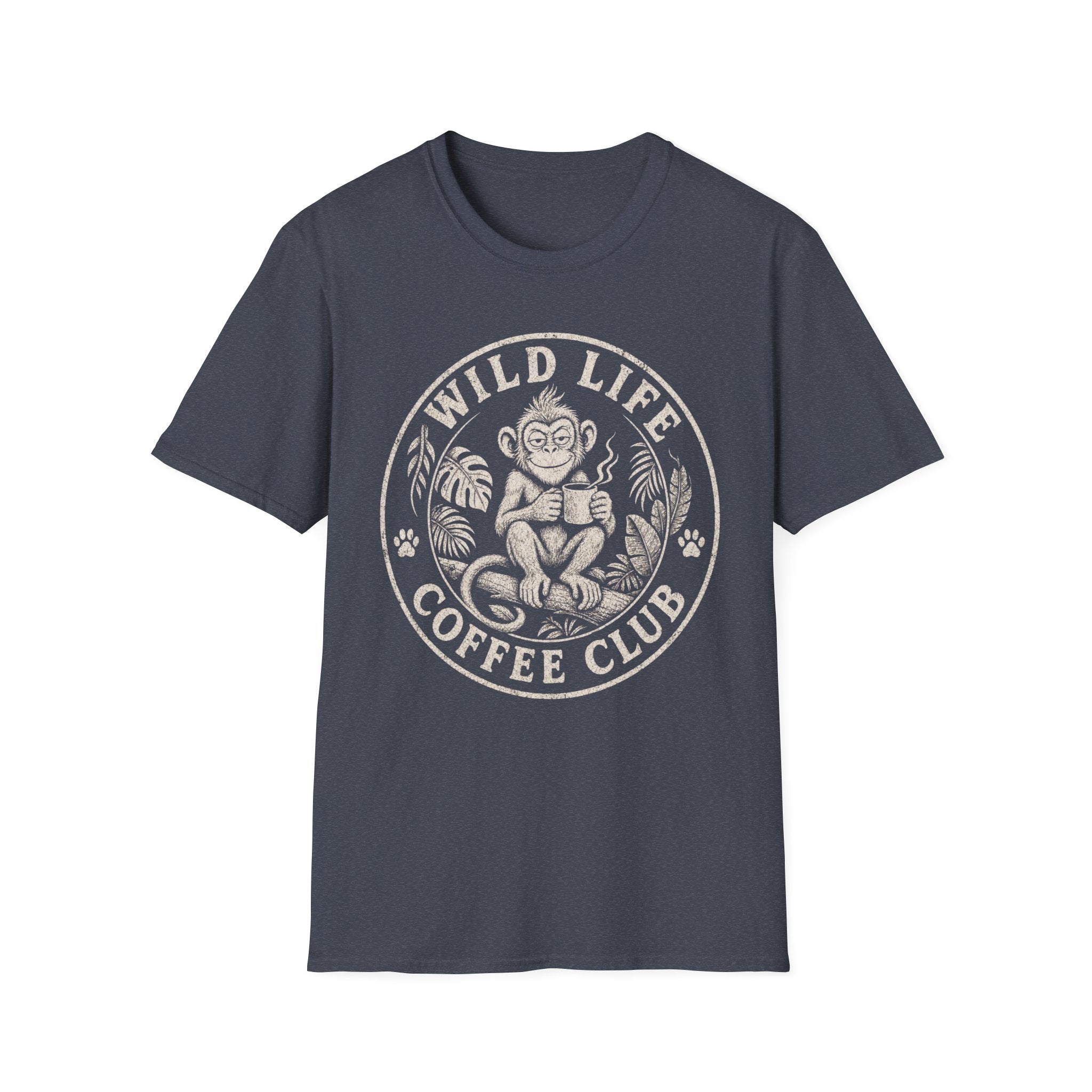 Wild Life Coffee Monkey T-Shirt