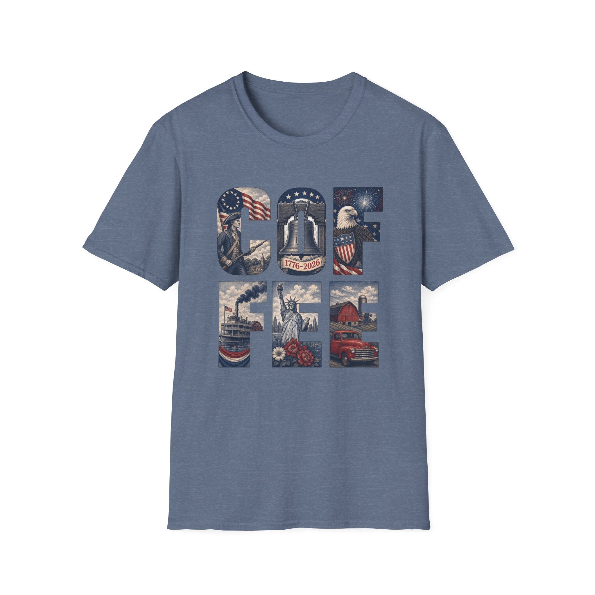 Coffee Patriotic USA T‑Shirt