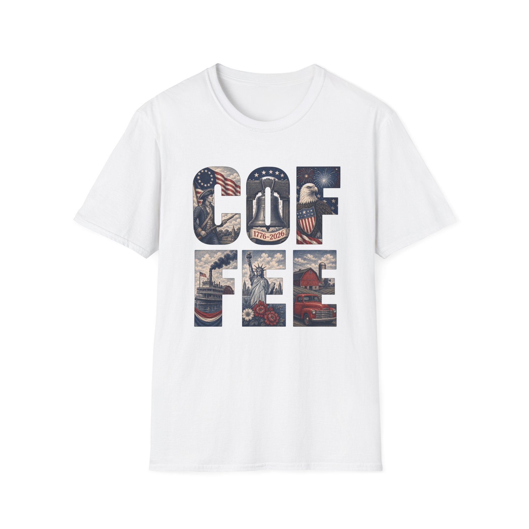 Coffee Patriotic USA T‑Shirt
