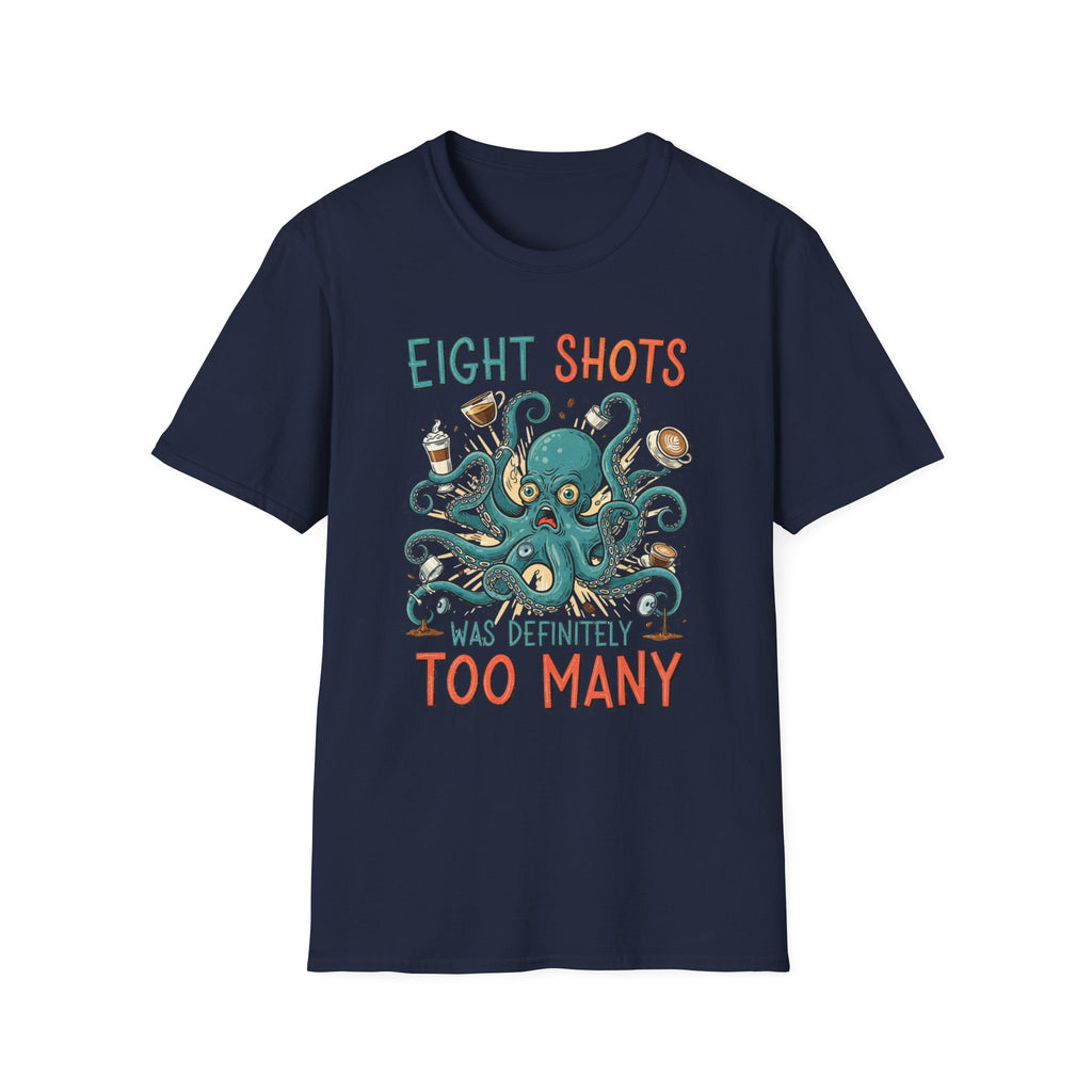 Eight Shots Octopus T-Shirt