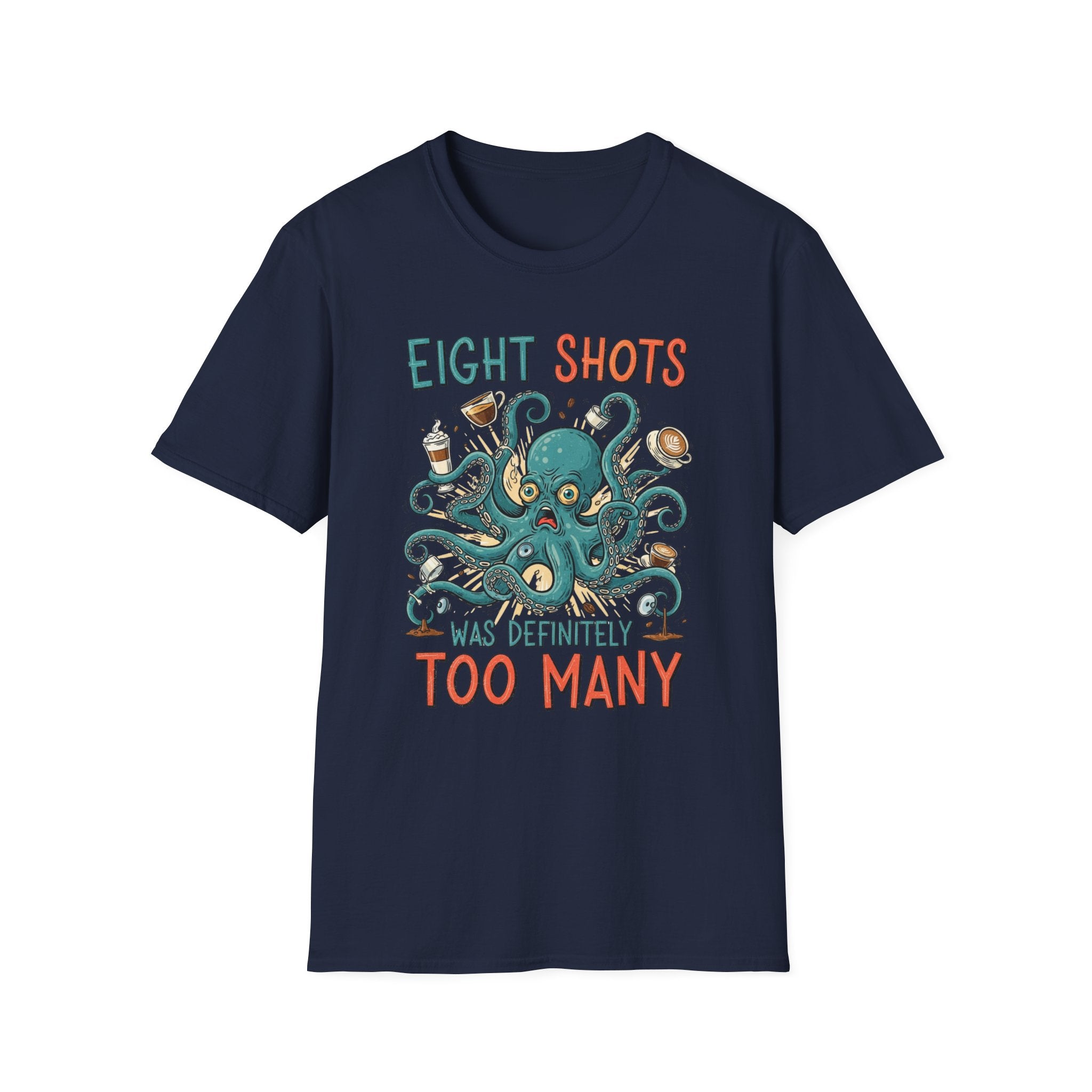 Eight Shots Octopus T-Shirt