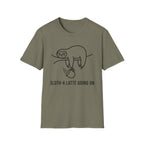 Sloth-A Latte Going On T-Shirt