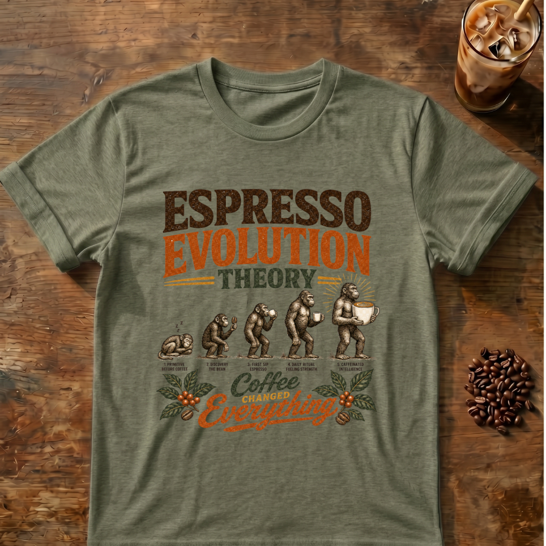 Espresso Evolution Theory T-Shirt