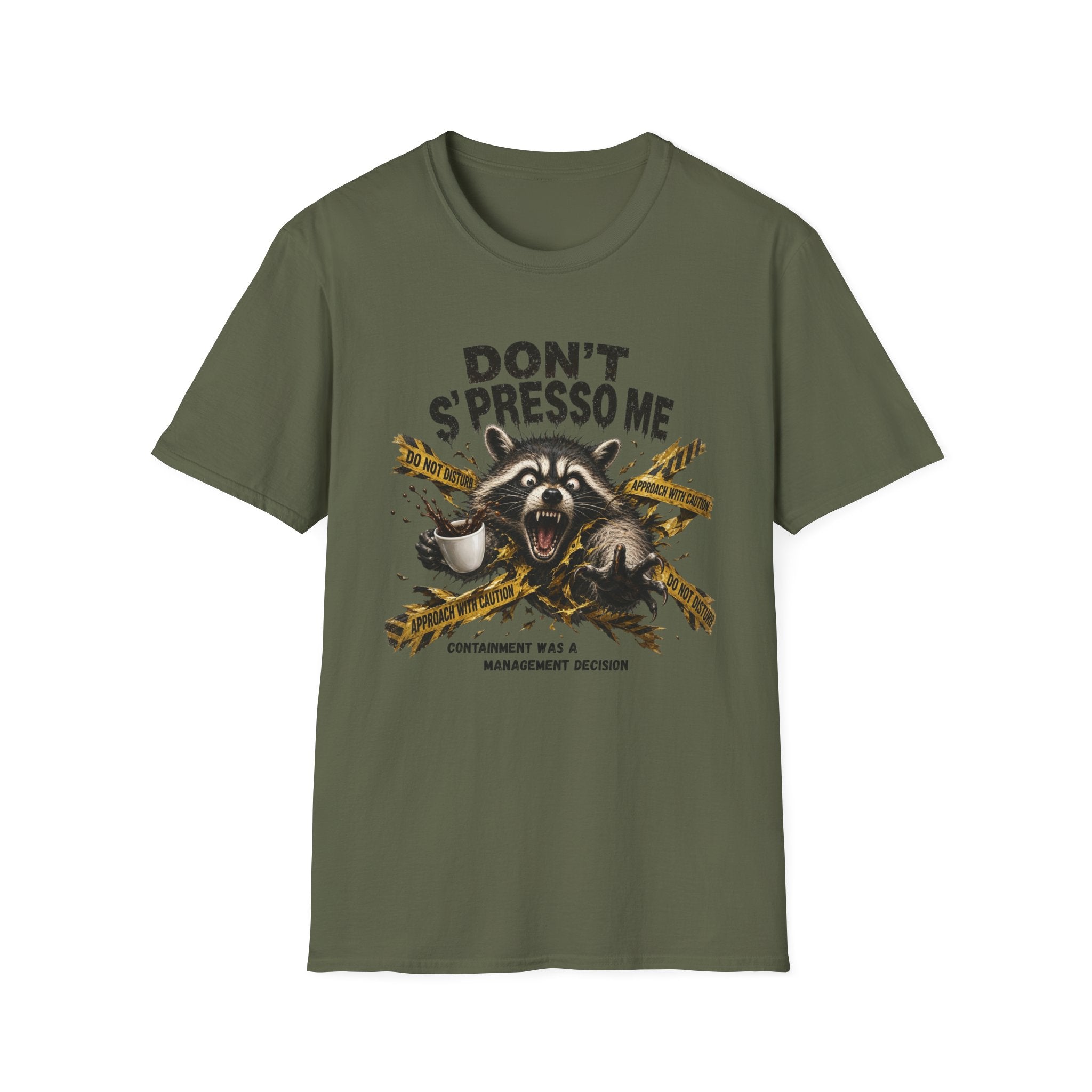 Don't S'Presso Me Raccoon T-Shirt