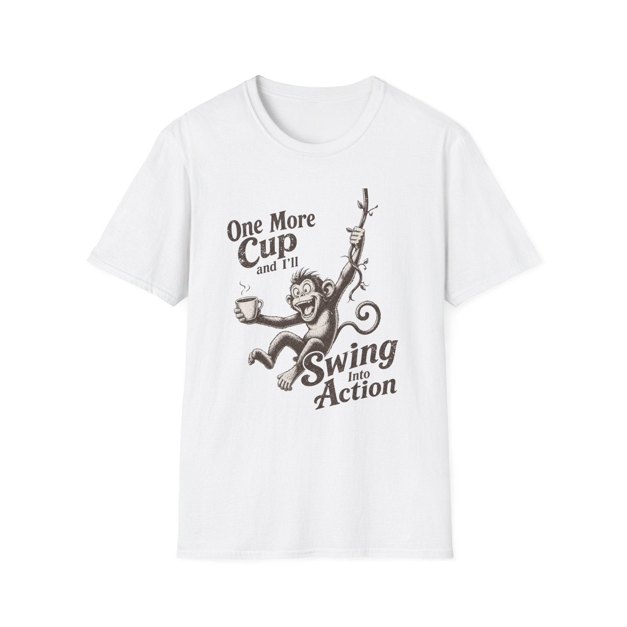 One More Cup Monkey T-Shirt