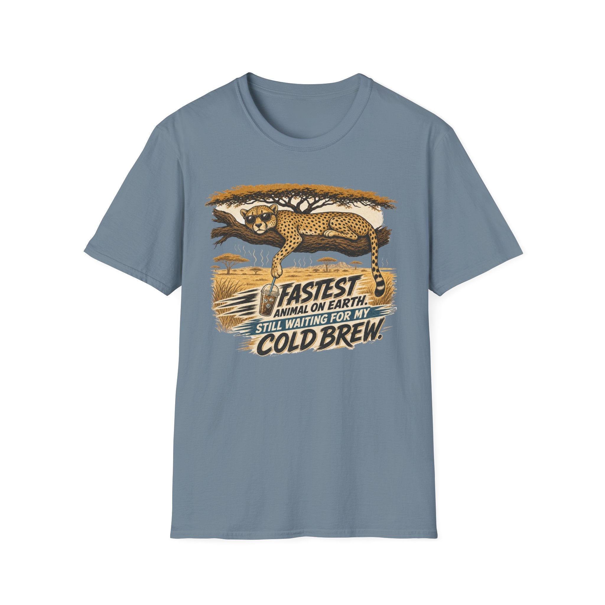 Cheetah Coffee T-shirt