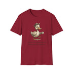 Duck Drinking Coffee T-Shirt
