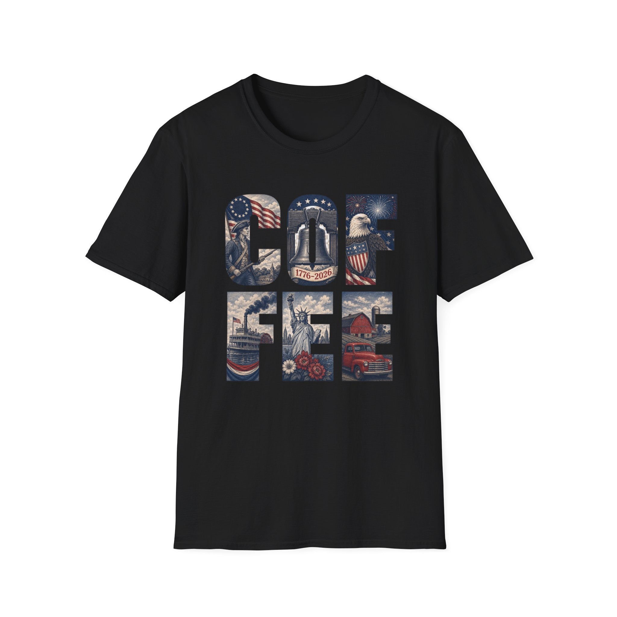 Coffee Patriotic USA T‑Shirt