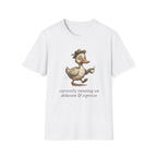 Duck Drinking Coffee T-Shirt