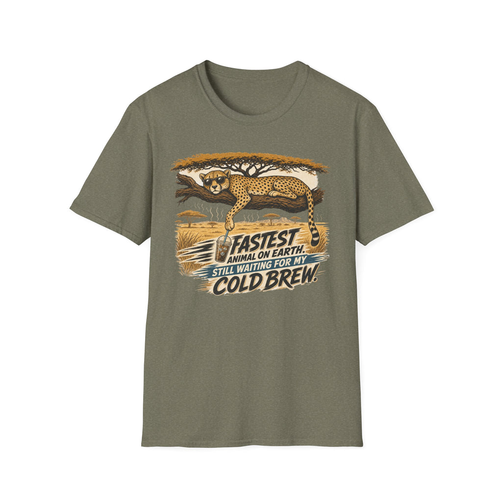 Cheetah Coffee T-shirt