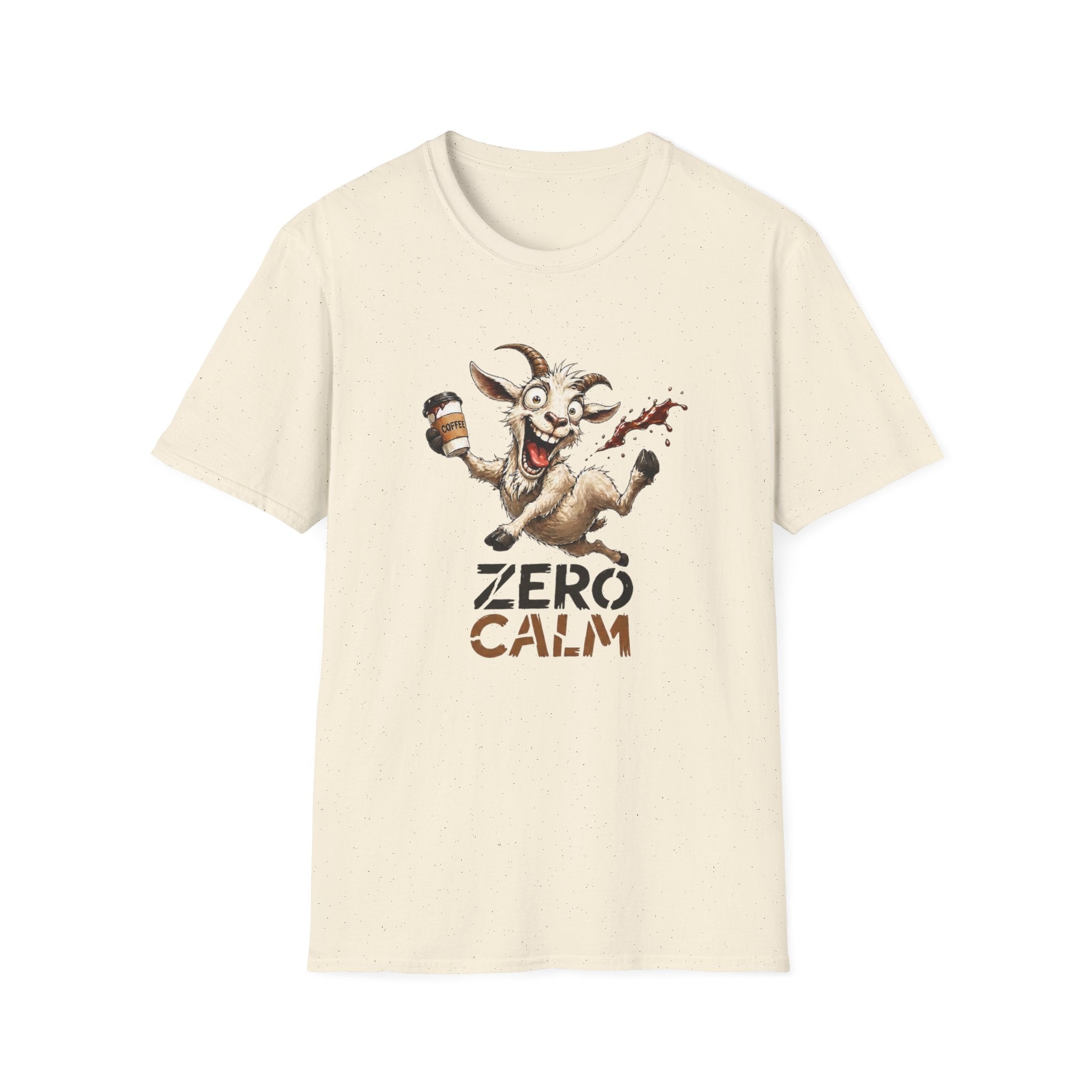 'Zero Calm' Goat T‑Shirt