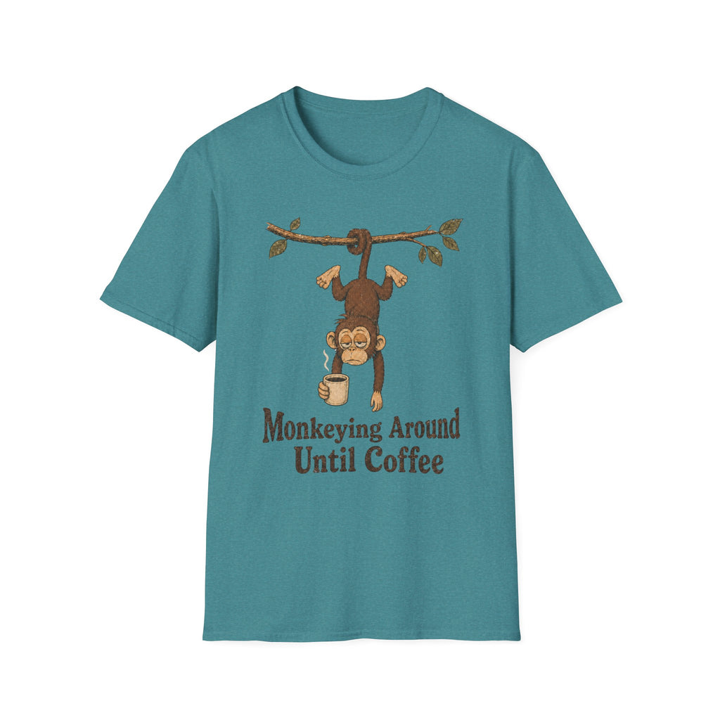 Monkeying Around Coffee T-Shirt