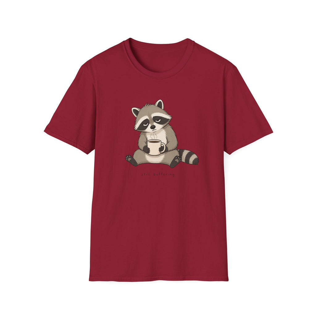 Raccoon Still Buffering T-Shirt