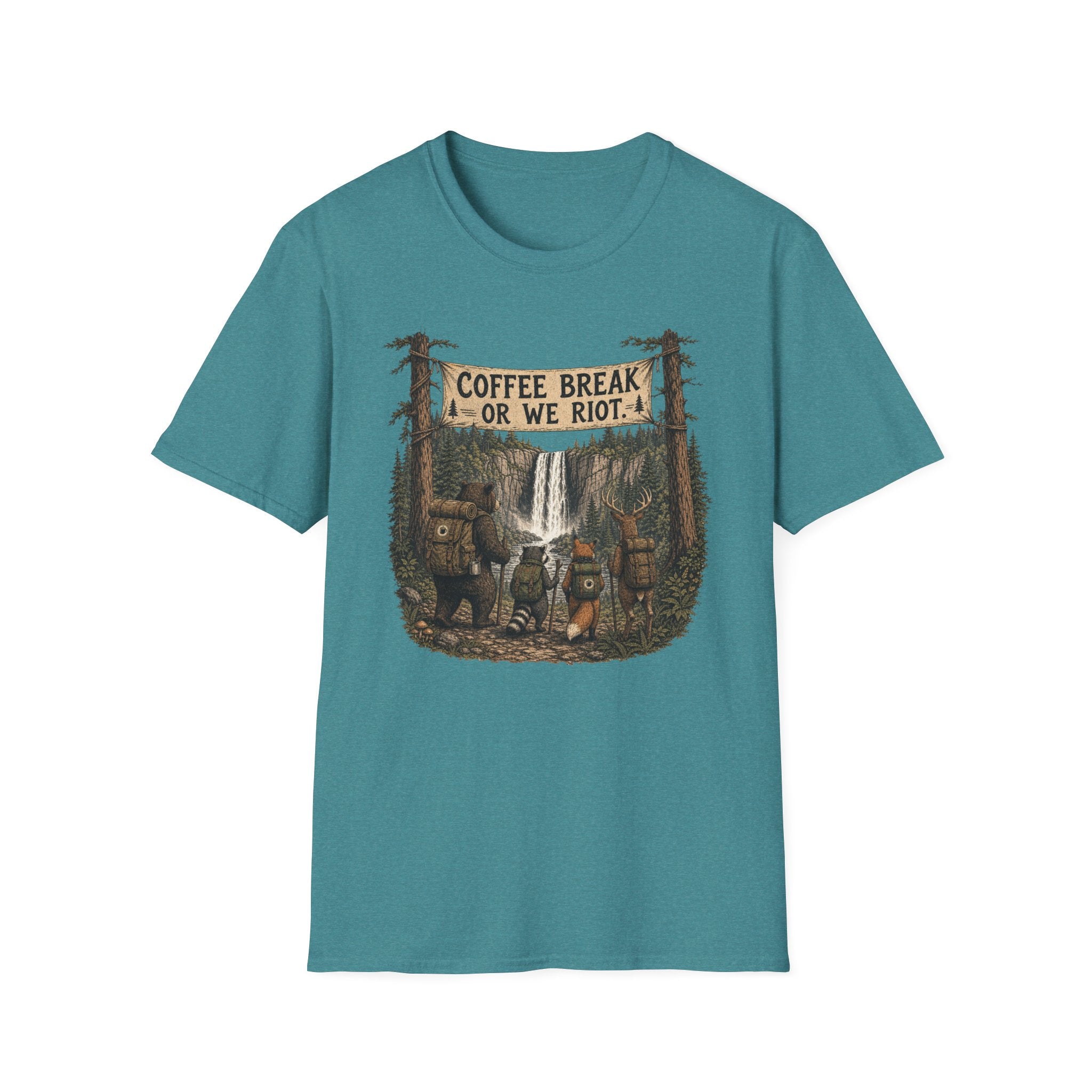 Coffee Break or We Riot T-Shirt