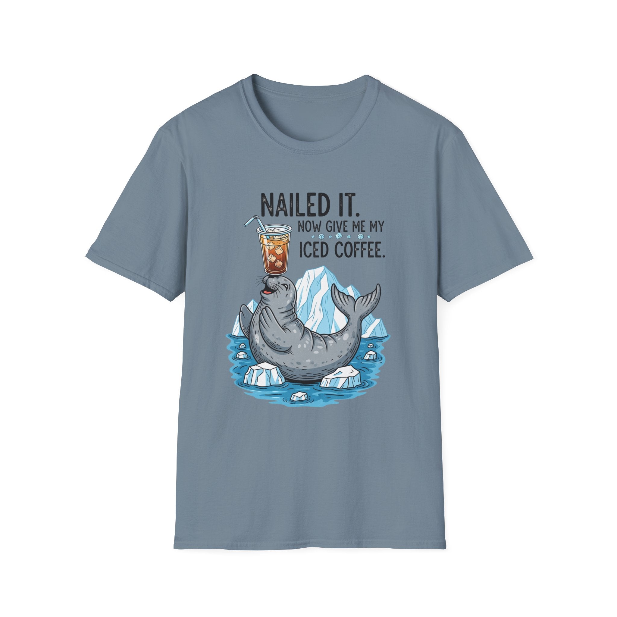 Nailed It Seal Iced Coffee T-Shirt