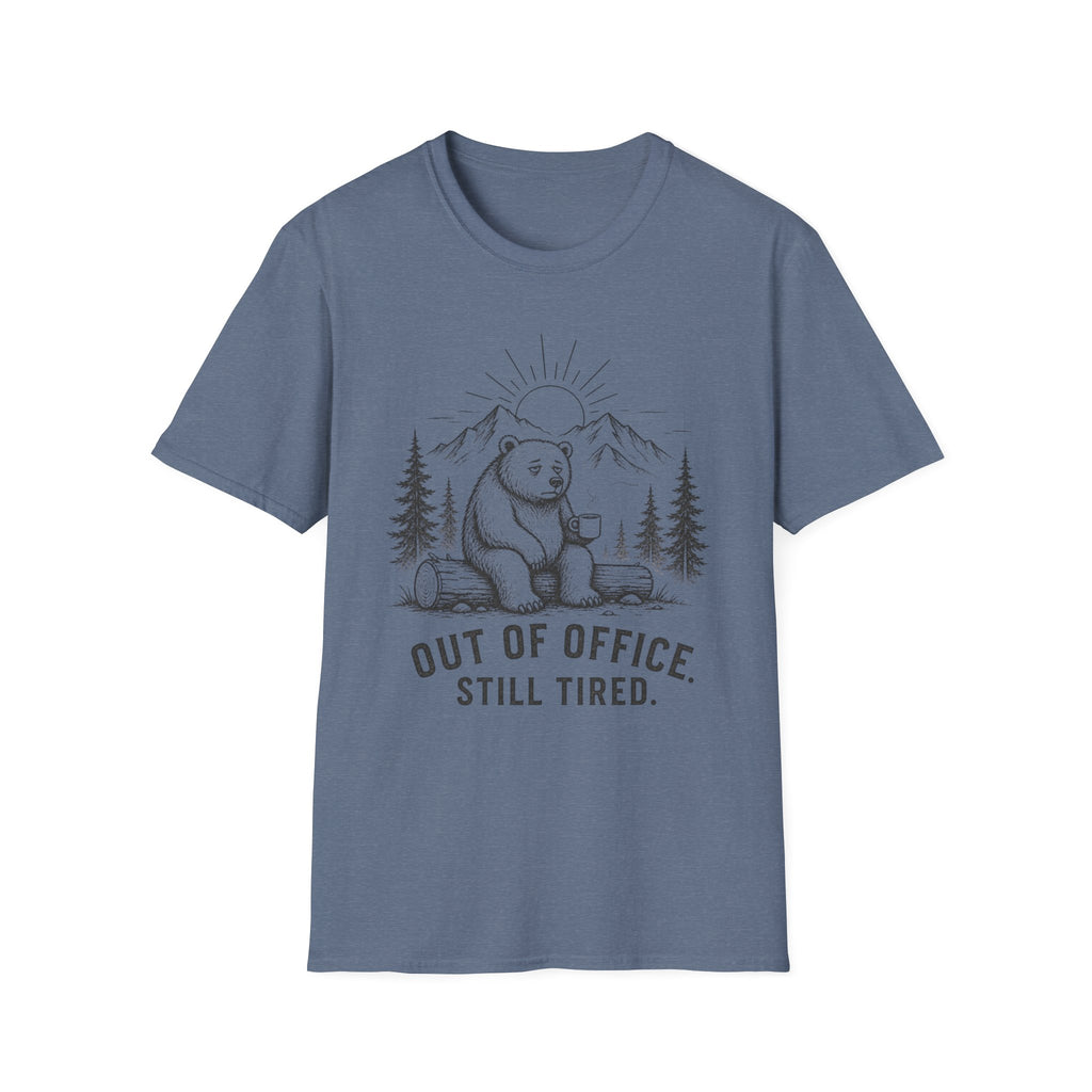Out of Office, Tired Bear-T-Shirt