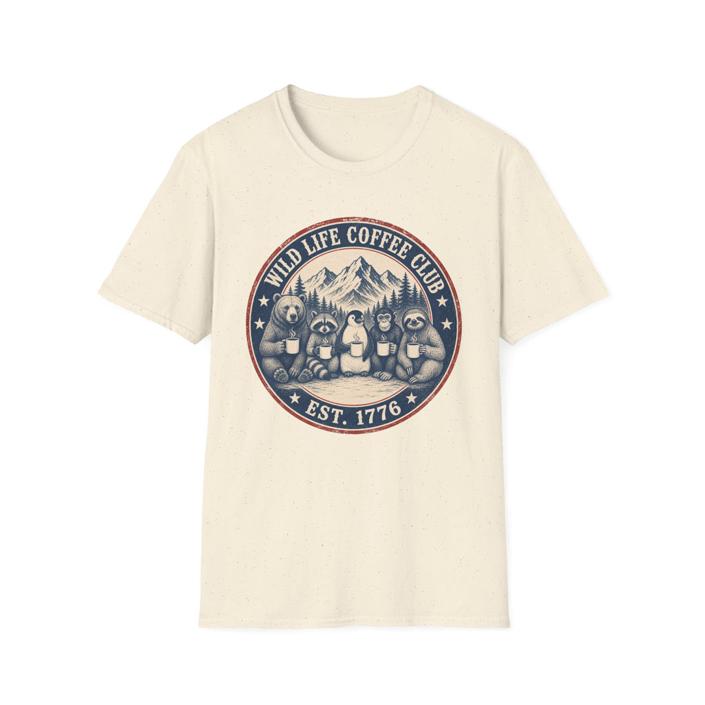 Wild Life Coffee Club 1776 T-Shirt