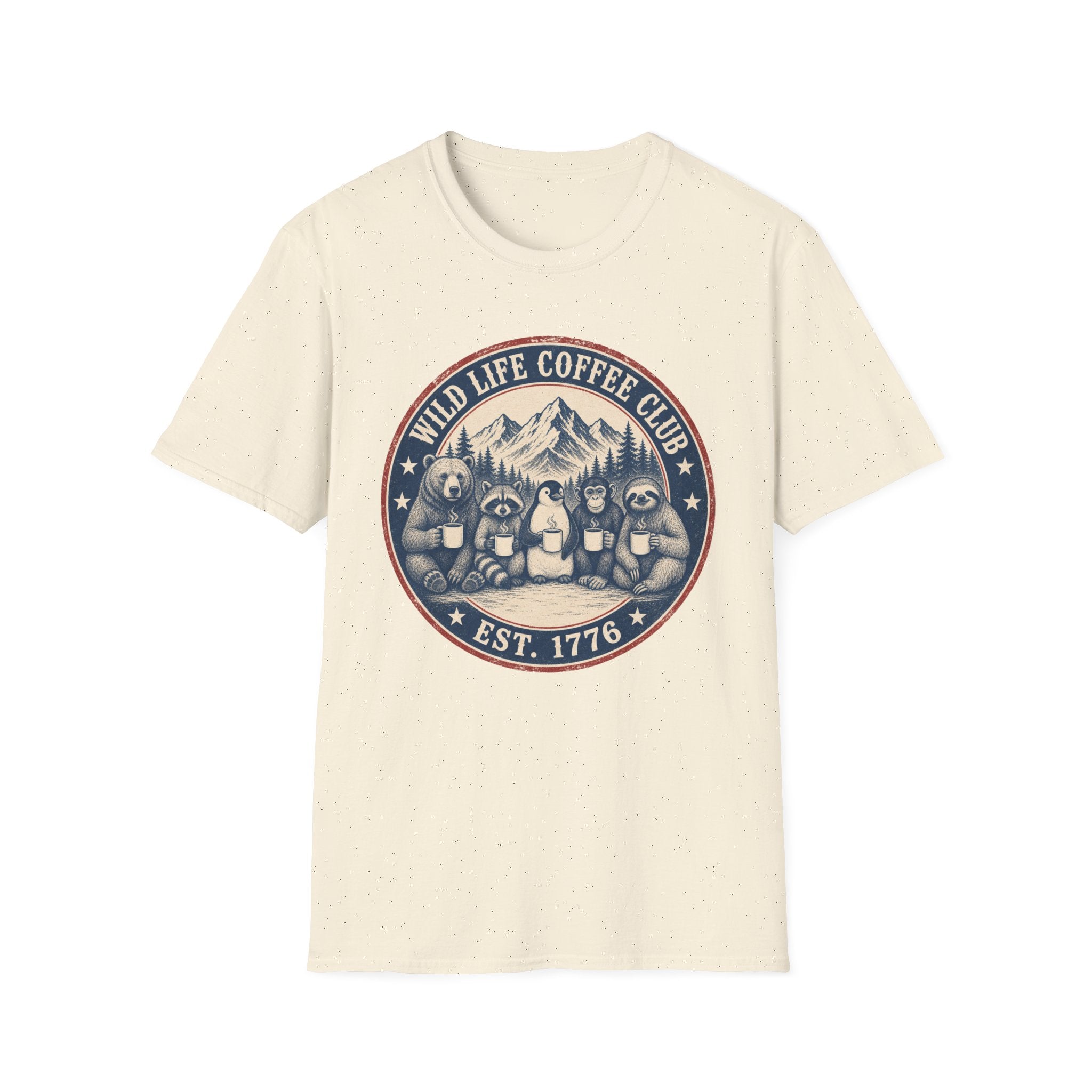 Wild Life Coffee Club 1776 T-Shirt