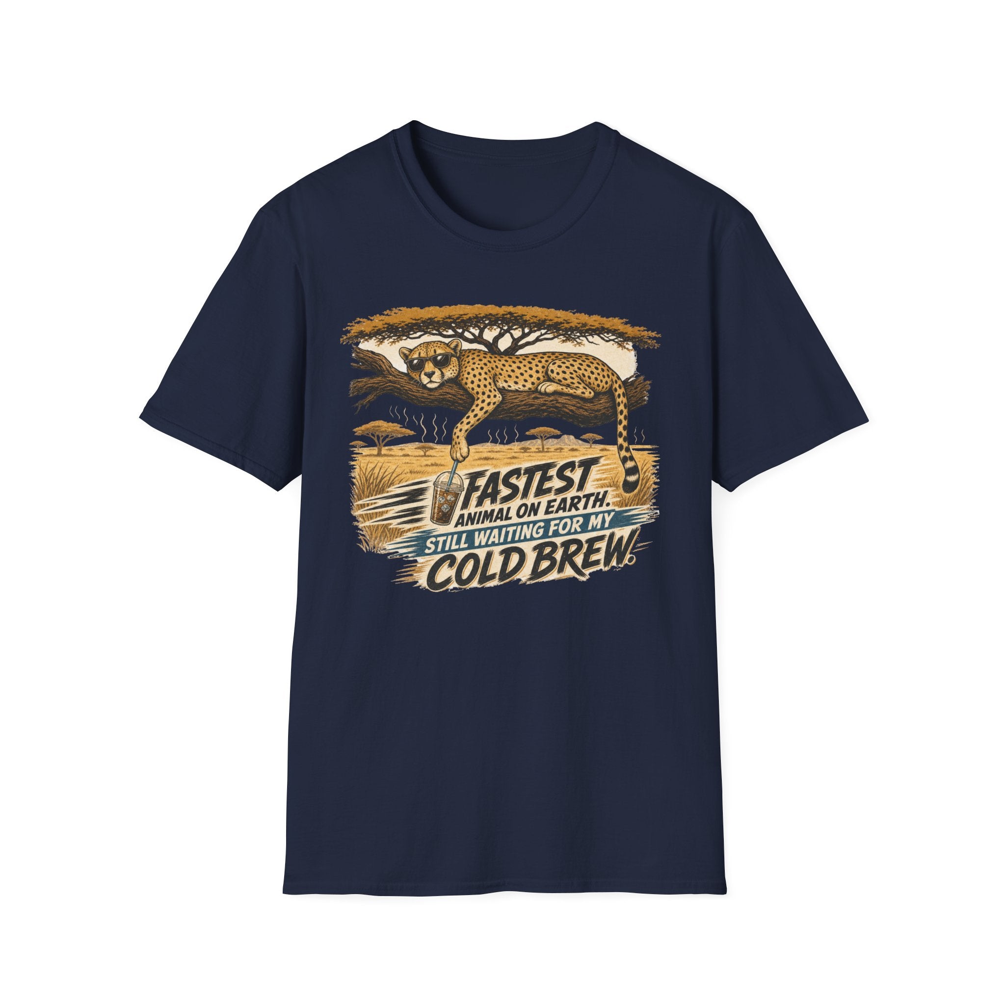 Cheetah Coffee T-shirt