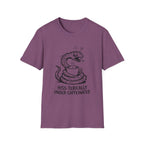 “Hiss-terically Under-Caffeinated” Snake T-shirt