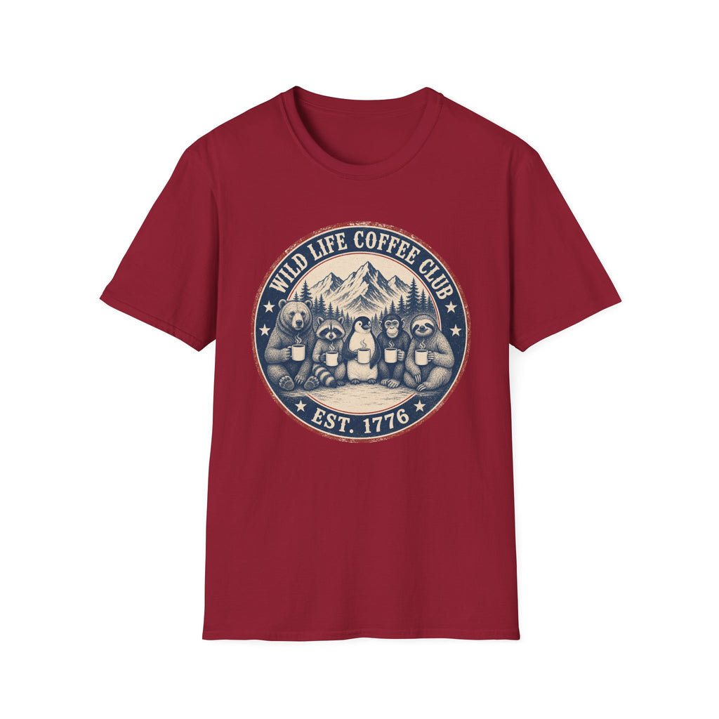 Wild Life Coffee Club 1776 T-Shirt