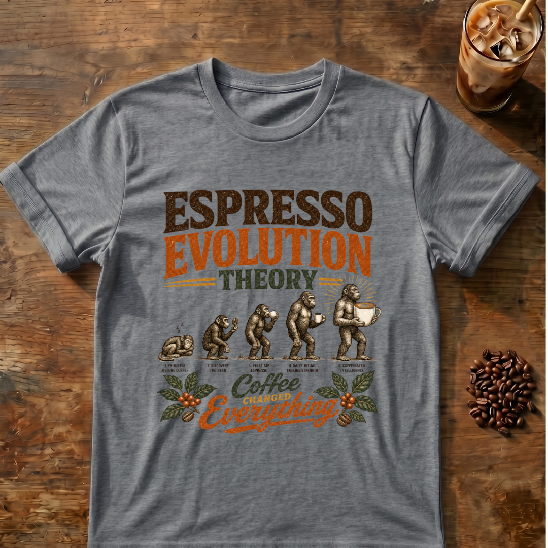 Espresso Evolution Theory T-Shirt