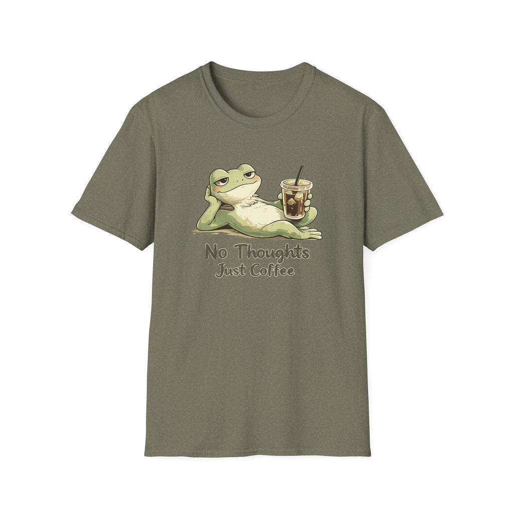 No Thoughts Just Coffee T-Shirt