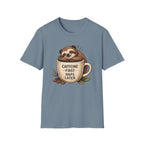 Sloth "Caffeine First, Naps Later" T-Shirt