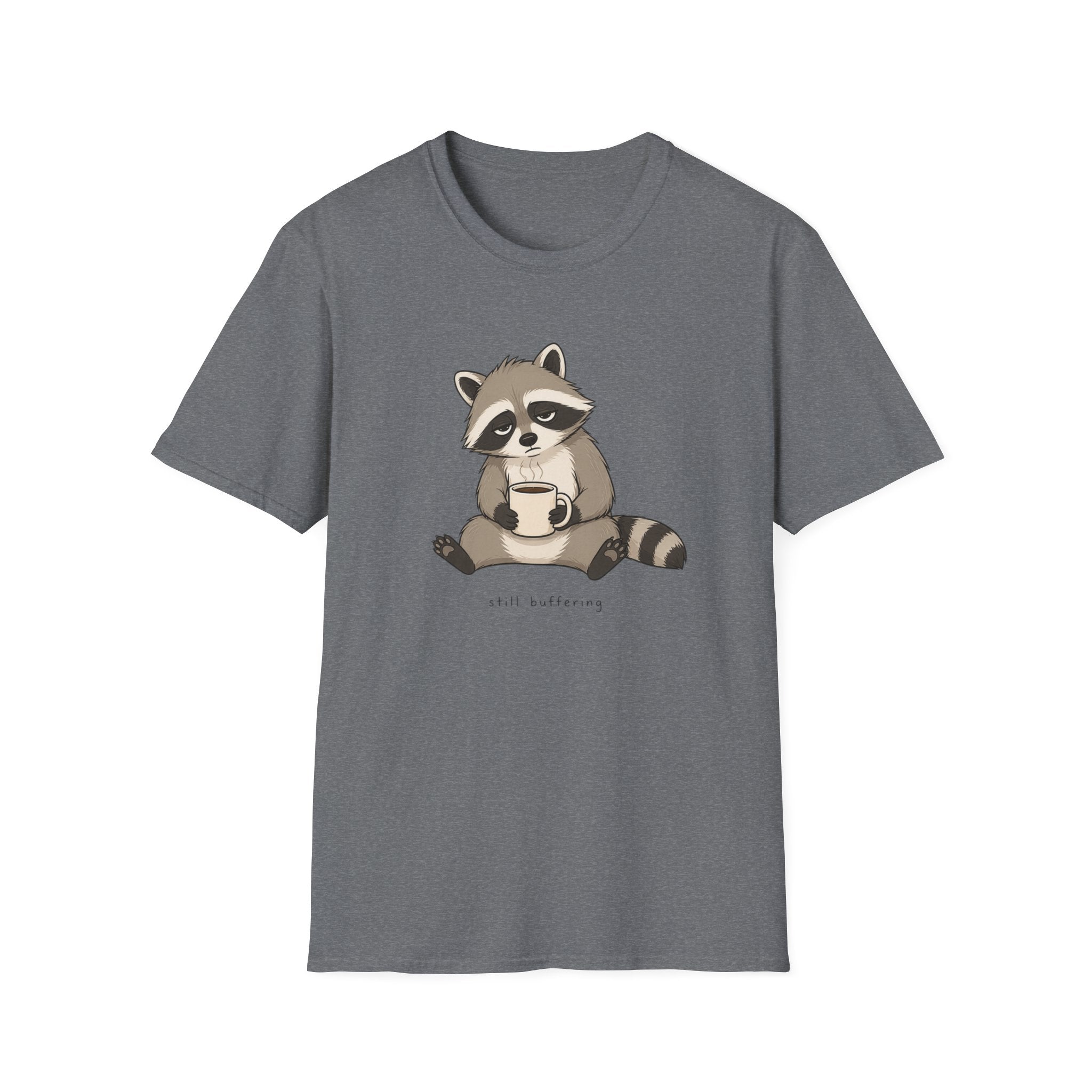 Raccoon Still Buffering T-Shirt