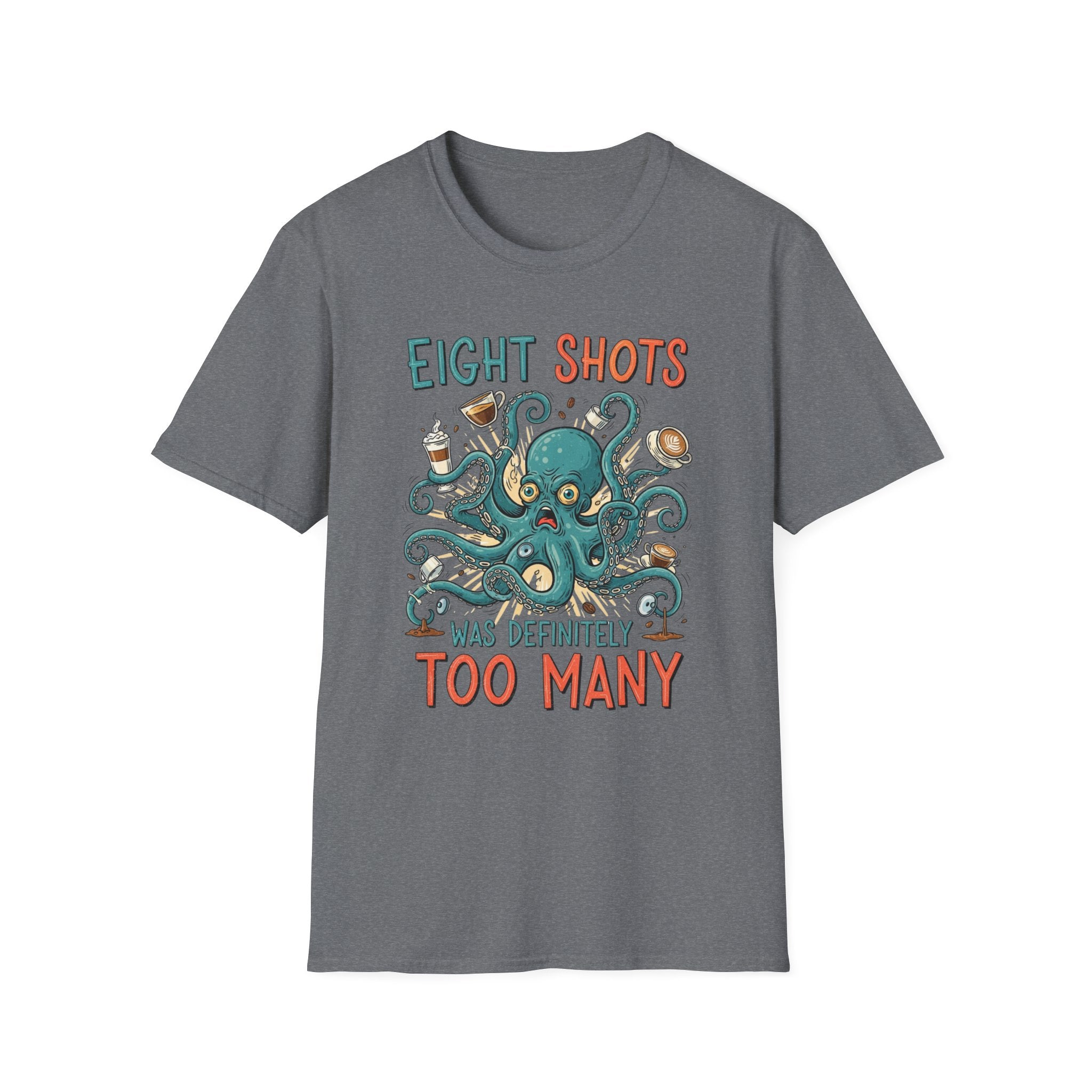 Eight Shots Octopus T-Shirt