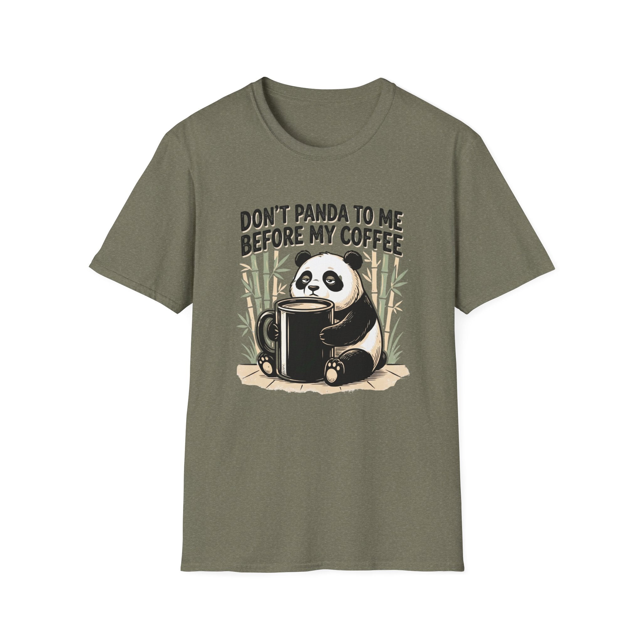 “Don’t Panda To Me Before My Coffee” T-Shirt