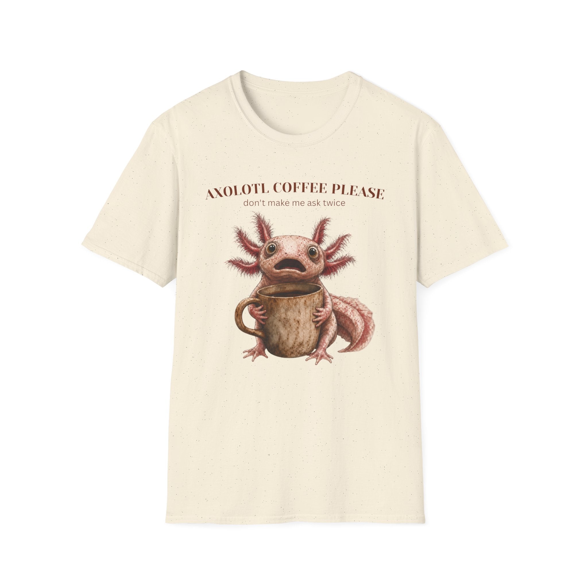 Axolotl Coffee Please T-Shirt