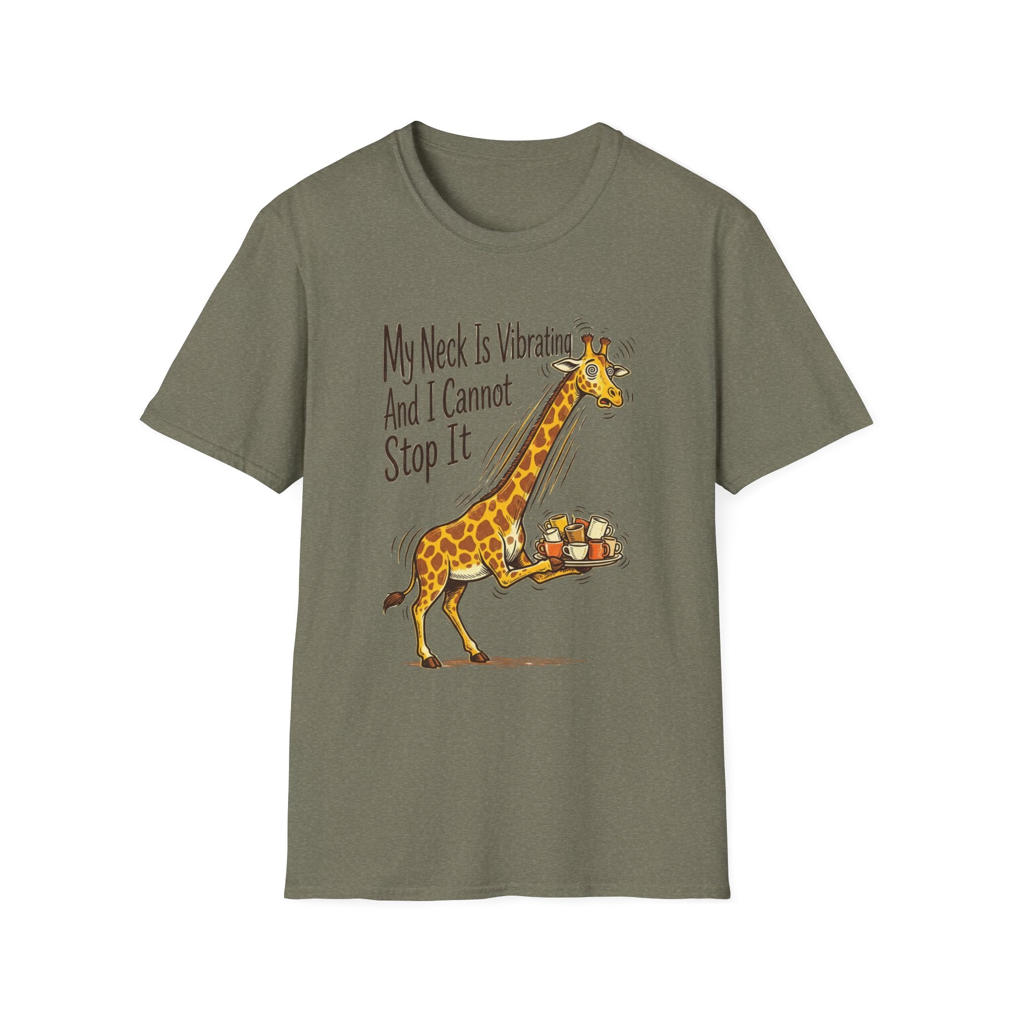 Giraffe Neck Vibration T‑Shirt