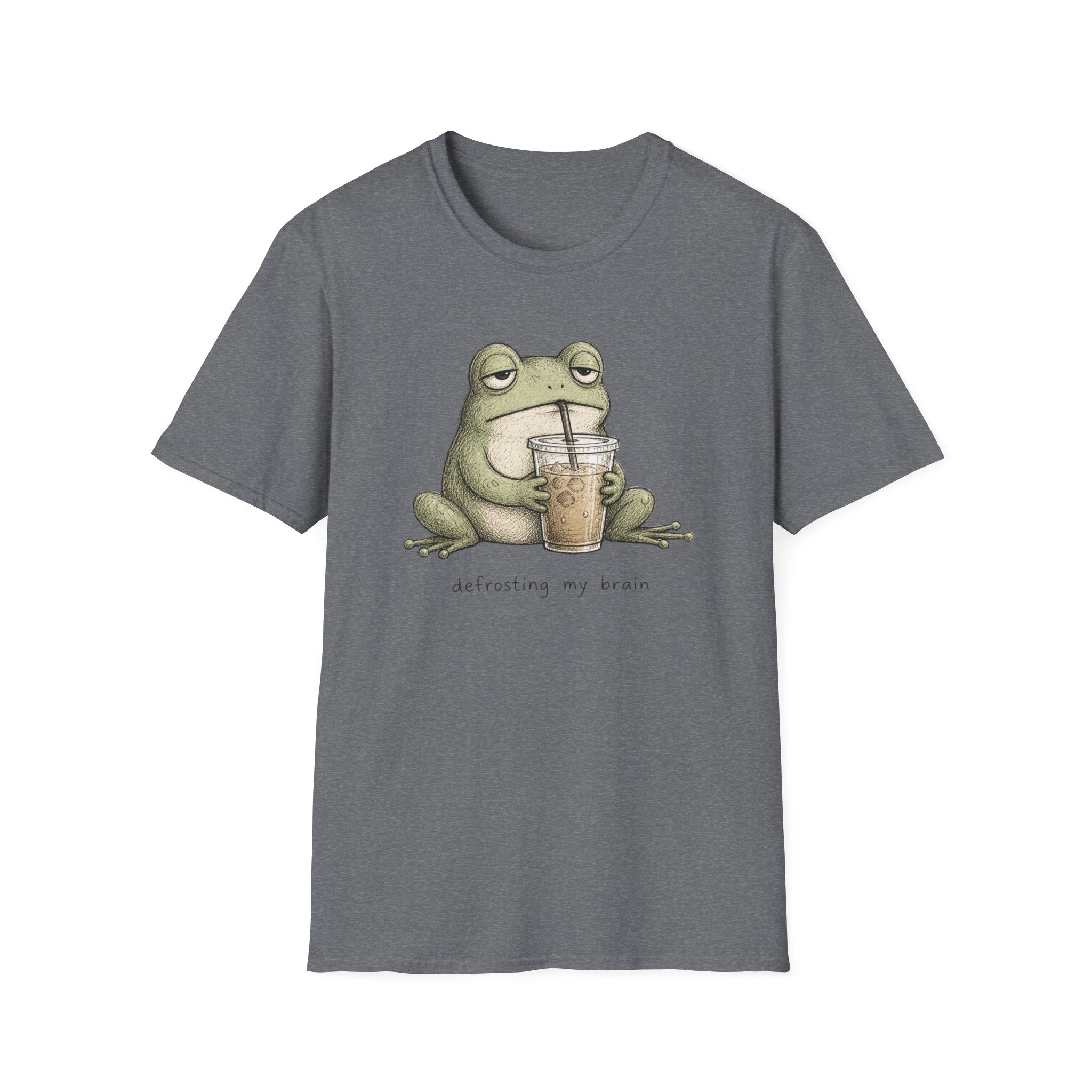 “Defrosting My Brain” Frog T-Shirt