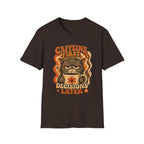 Caffeine First Cat T-Shirt