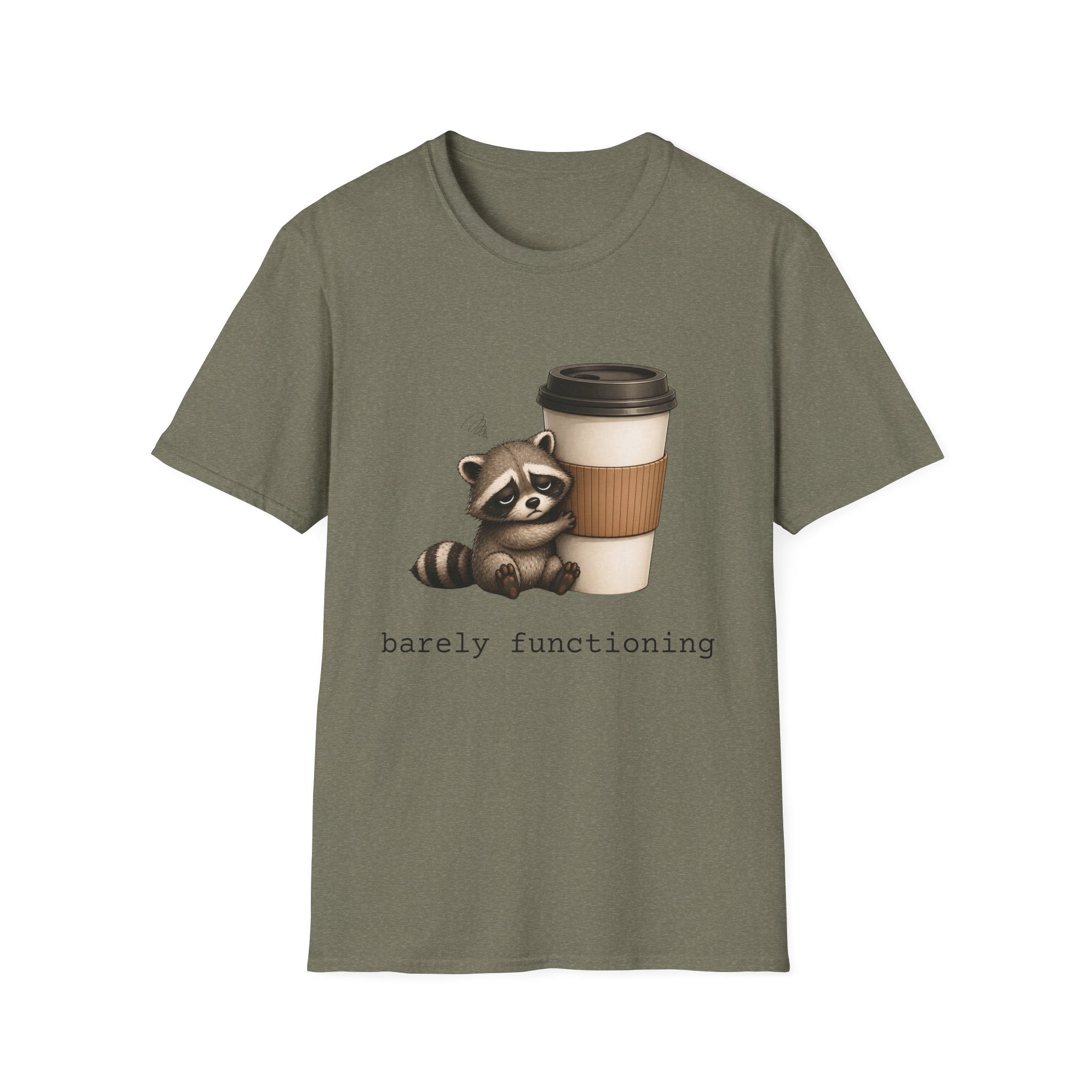 Raccoon 'barely functioning' T-Shirt