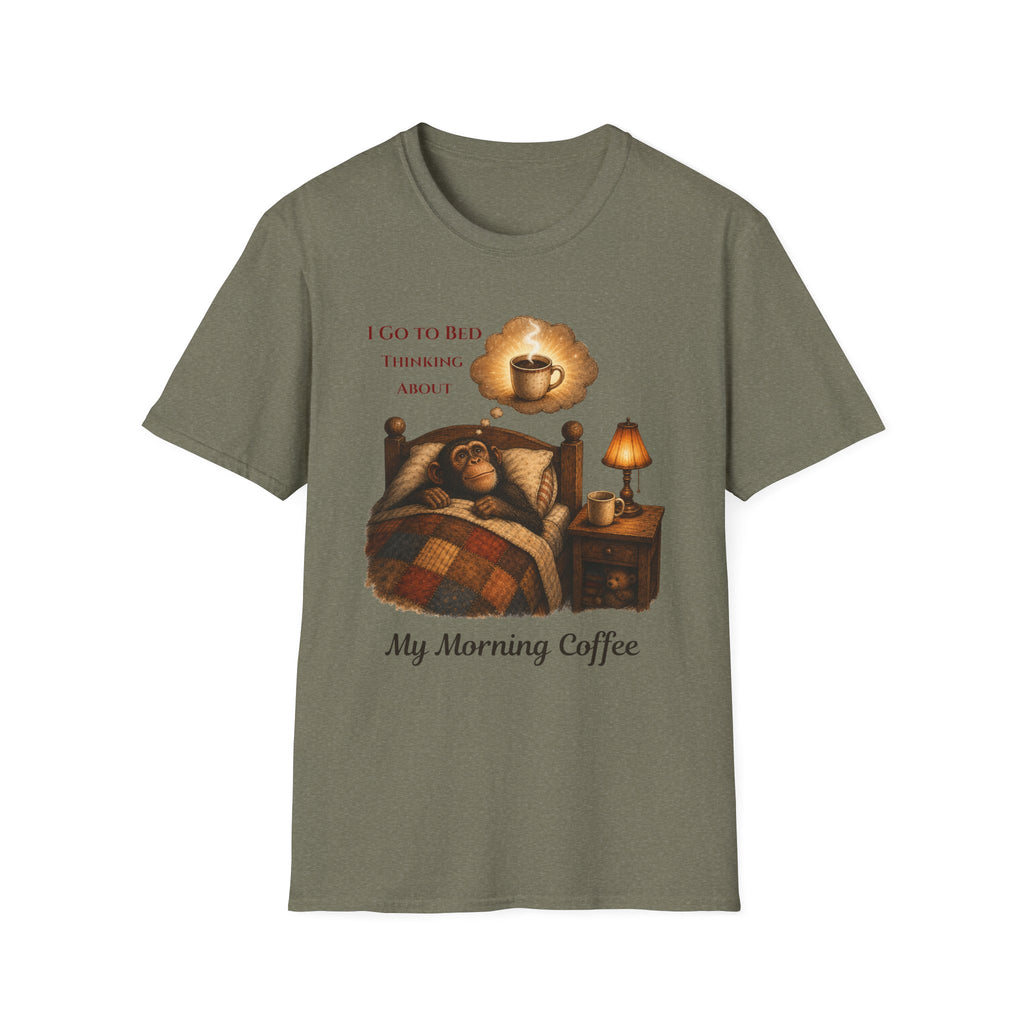 I Go To Bed Coffee T-Shirt