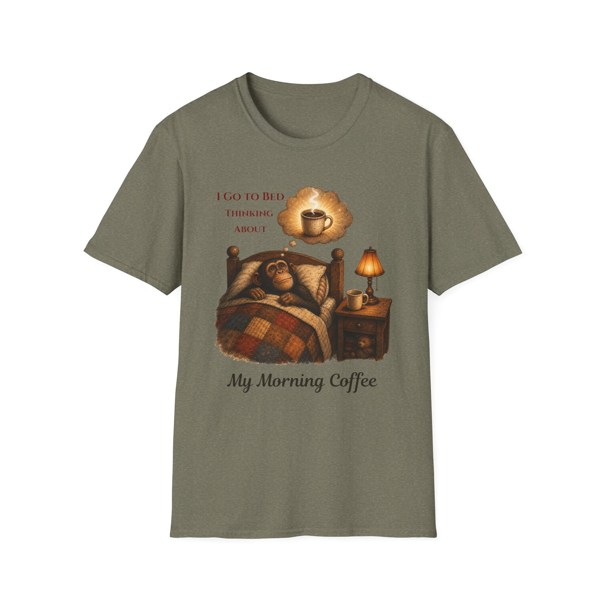 I Go To Bed Coffee T-Shirt