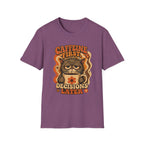 Caffeine First Cat T-Shirt