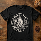 Wild Life Coffee Monkey T-Shirt