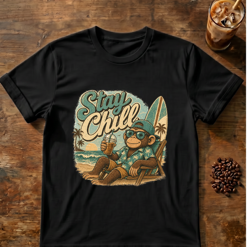 Stay Chill Monkey T-Shirt
