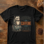 "Running on Caffeine and Denial" T-Shirt