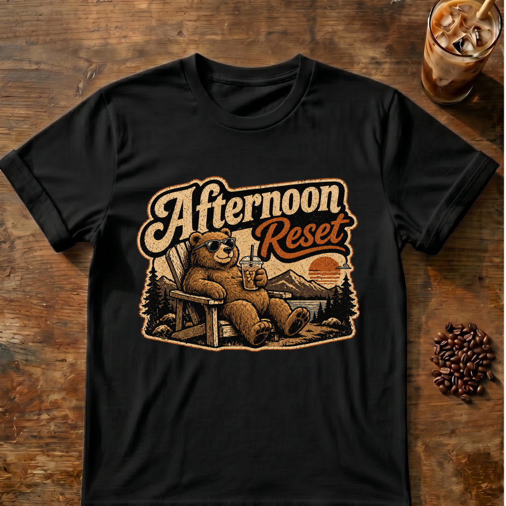 Afternoon Reset Bear T-Shirt