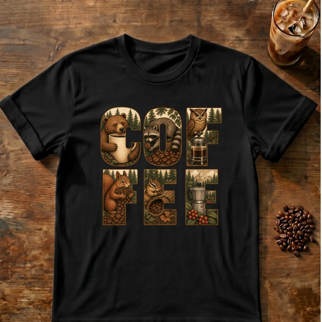Coffee Wildlife T-Shirt