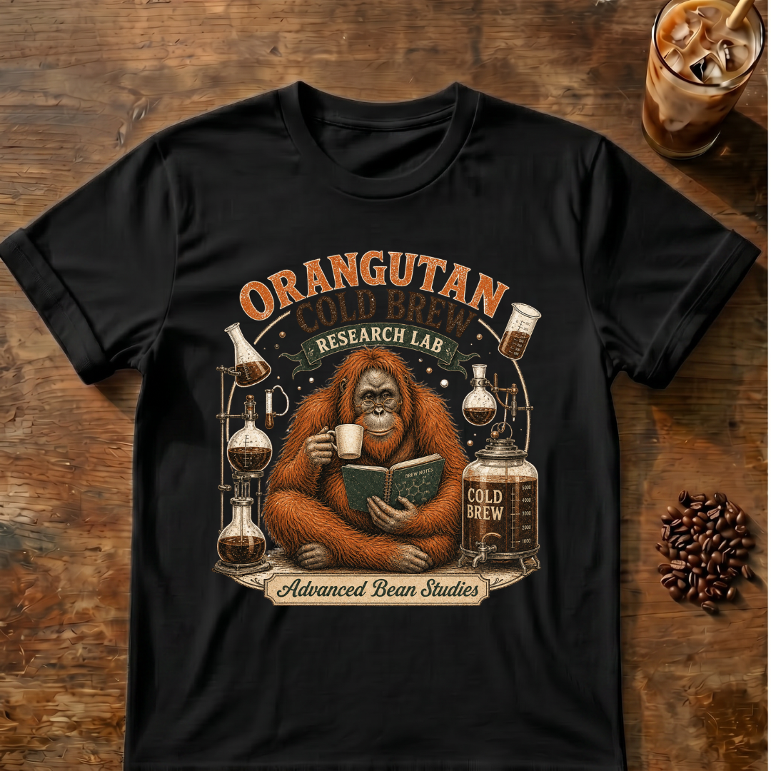 Orangutan Cold Brew T-Shirt
