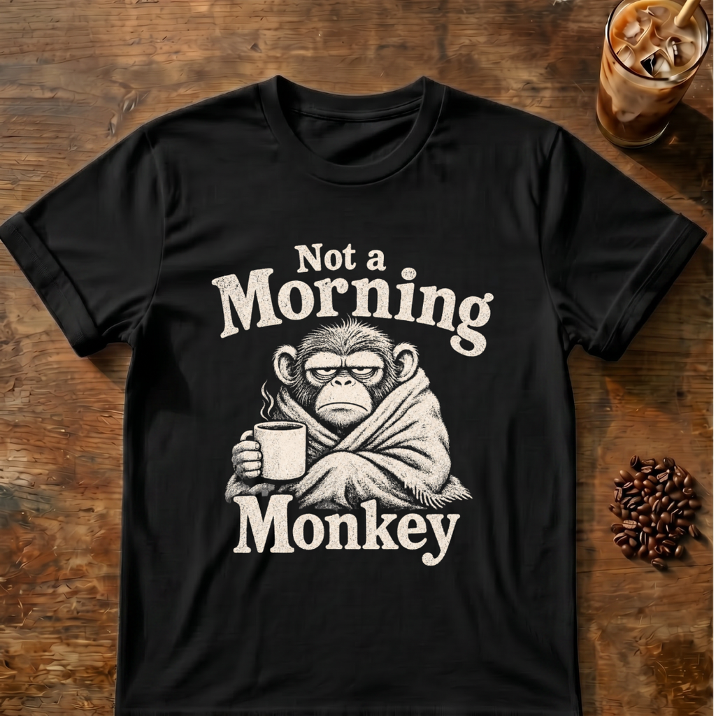 Not a Morning Monkey T-Shirt