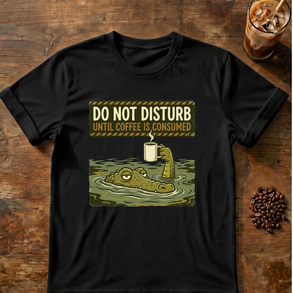 Do Not Disturb Crocodile T-Shirt
